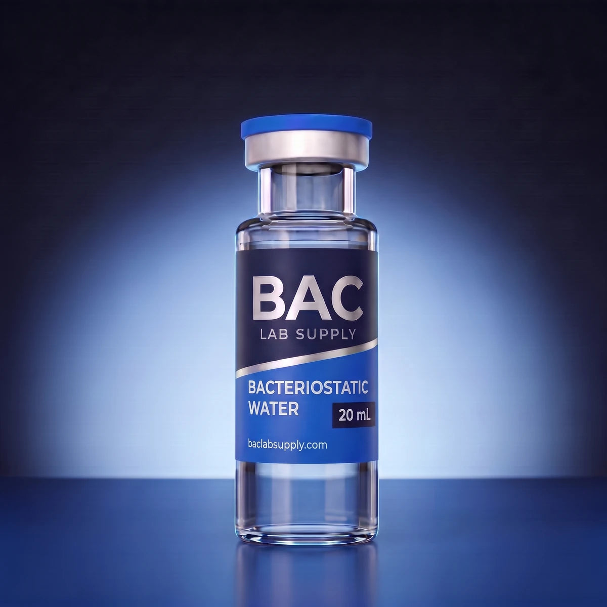 BAC Lab Supply blue-cap vials